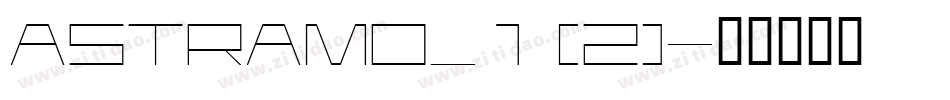 ASTRAMO_1 (2)字体转换